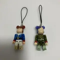ペプシ ガンダム2 ベアブリック　 アムロ・レイとガルマ・ザビ 2個セット