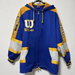 ウィルソン　ジャージ　上 男女兼用　古着　スポーツ　刺繍　ロゴ