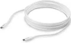 USB2.0 Type-C充電ケーブルホワイト 4m PD(最大5A) IF認証