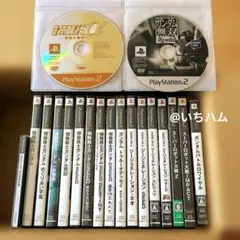 ガンダム トゥルーオデッセイ等　PS1.2.PSPソフト19本セット