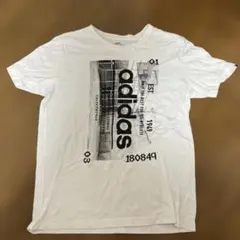 adidas グラフィックプリント Tシャツ