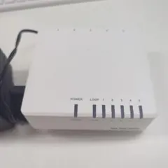 ELECOM スイッチングハブ EHC-F05PA-JW 本体