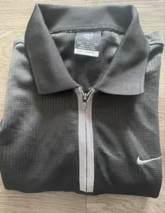 【美品】ナイキ ゴルフ ハーフジップ M スフィアドライ 黒 実寸有 高機能