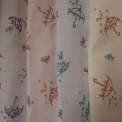 生地 4枚 はぎれ 傘 かさ 雨 umbrella ハンドメイド