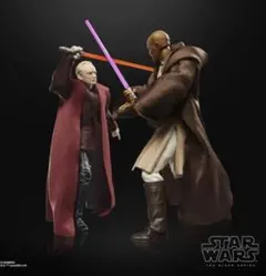 スターウォーズ ブラックシリーズ メイス・ウィンドゥ＆パルパティーン
