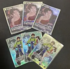 名探偵コナンカード 遠山和葉 服部平次 SR R 灰色の宿命 - メルカリ