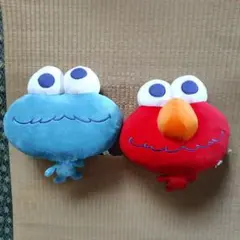 セサミストリートぬいぐるみ２個