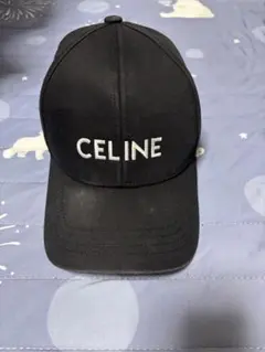 CELINE 黒 ベースボールキャップ Mサイズ - メルカリ
