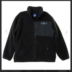 GERRY ボアフリースジャケット　ユニセックス　ブラック黒L 検ユニクロ