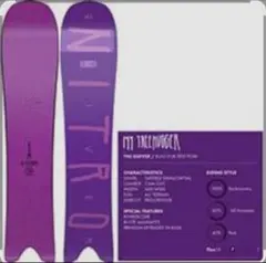 NITRO TALON 149cm スノーボード ツリーハガー18-19