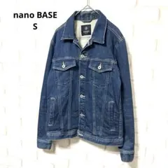nano BASE デニム ジャケット コットン　おしゃれ　S
