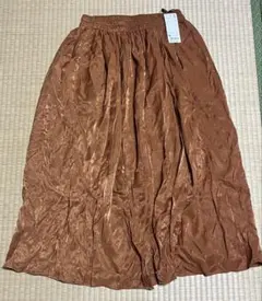 UNIQLO ドレープギャザー ロングスカート