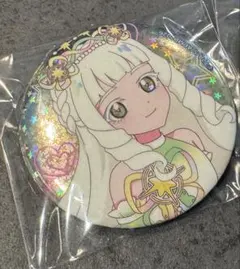 ひみつのアイプリ トレーディングホロ缶バッジ つむぎ ファミマ