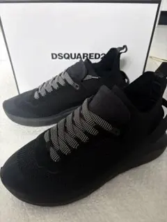 DSQUARED2 ディースクエアード2 スニーカー ブラック　箱付き　27.5のサムネイル