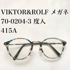 VIKTOR&ROLF メガネ70-0203-4 ①度入 415B - メルカリ