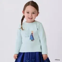 プティマイン　【Disney】刺繍グラフィック長袖T 100センチ　新品