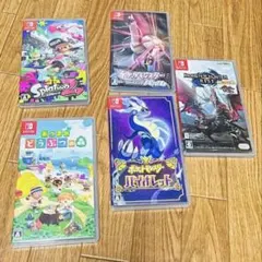 Switch ソフト　５本まとめ