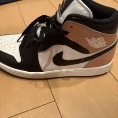 Air Jordan ハイカットスニーカー ホワイト/ブラック/ピンク