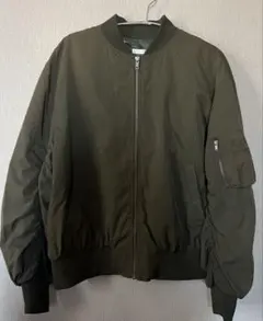 BROWNIE STANDARD ミリタリージャケット オリーブ　フリーサイズ