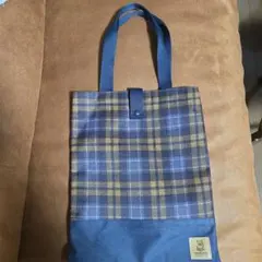 MARUZEN JUNKUDO トートバッグ チェック柄