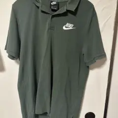 NIKE ポロシャツ カーキ Lサイズ