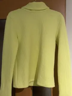 美品△MM6 エムエムシックス//バイカラータートルニット△ゆったり