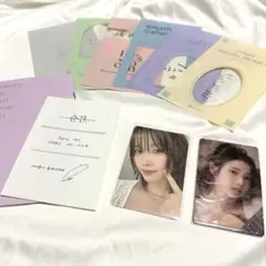 IU 韓国 展示会 순간 会場特典 トレカ 鏡