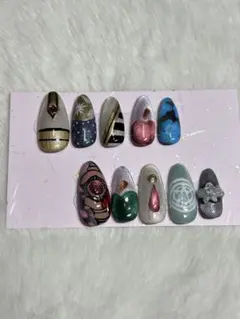 キャラクターモチーフネイル♡ 人気アニメ フリーレン アニメ 新シリーズ 概念