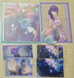 プロセカ 朝比奈まふゆ はぴこれ アクリル色紙D 缶バッジD - メルカリ