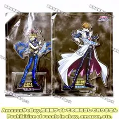 ◇ 遊戯王 コラボカフェ本舗 等身アクリルスタンド 闇遊戯 アテム 2点