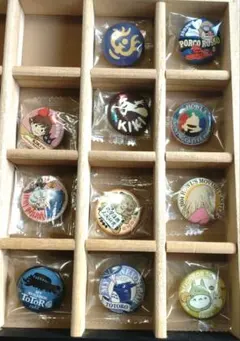 ジブリ　ミニ缶バッジ　キャラバッジコレクション