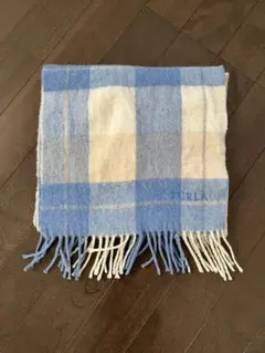 フルラ　マフラー　チェック