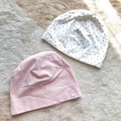 H&M ベビー帽子 2点 1歳から2歳ぐらい‼️