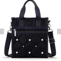 LeSportsac MINI N/S TOTE W/ PEARLS