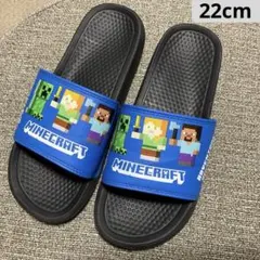 Minecraftマインクラフト★サンダル22cm、マイクラ