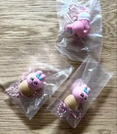 おぱんちゅうさぎ　キーホルダー3点セットのサムネイル
