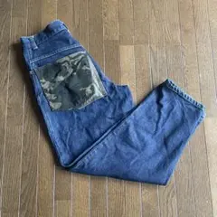 COMME des GARCONS HOMME デニムパンツ カモ柄パッチのサムネイル