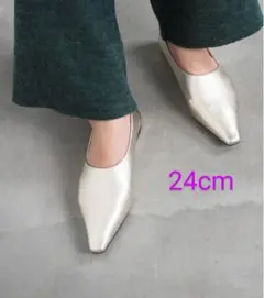 ダニエラアンドジェマ ポインテッドトゥフラットシューズ