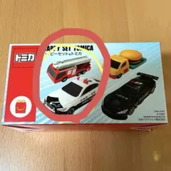 ハッピーセットトミカ ミニカーセット　パトカー　消防車のサムネイル