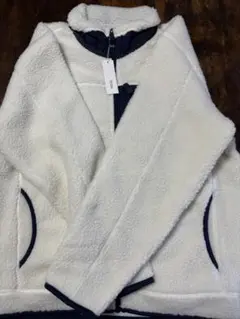 【新品未使用品】Nylaus フリースジャケット LL アイボリー