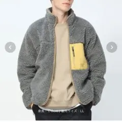 ファーストダウン　ボアフリースフルジップジャケット　Mサイズ