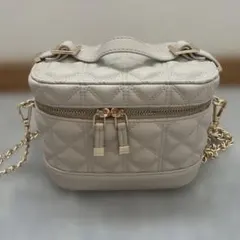 RANDA キルティング2WAYバニティバッグ