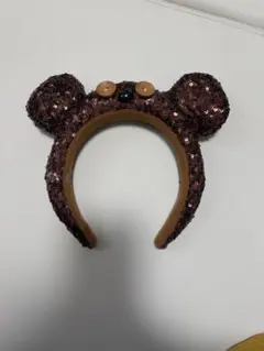 USJ ティム スパンコール 耳付きカチューシャ