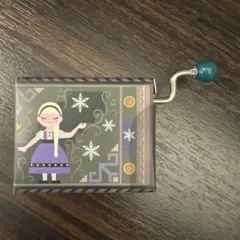 ディズニーアナと雪の女王　手動オルゴール