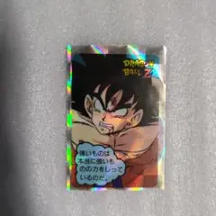 ドラゴンボールZ 両面印刷 当時物 ワンオーナー品 キラ&ノーマル ホロ