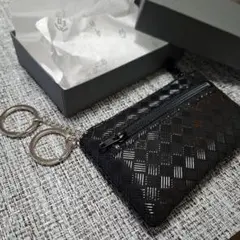 印傳屋　キーリング付きコインケース