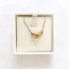 Swarovski Constella ネックレス ローズゴールド パールのサムネイル