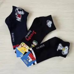 SNOOPYスニーカーソックス3足セットのサムネイル