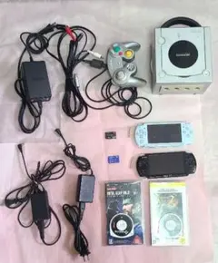 ゲームキューブ 本体+PSP 本体 2 個 セット バッテリーなし ジャンク