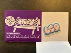 BE:FIRST シークレットモコモコ刺繍ステッカー　LEO
